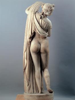 Venus Callipygian, Kallipygos, 1st Century, Marble, Full Relief