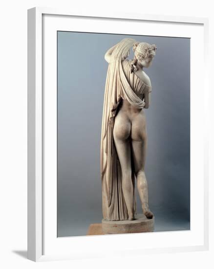 Venus Callipygian, Kallipygos, 1st Century, Marble, Full Relief-null-Framed Photographic Print