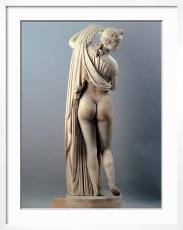 Venus Callipygian, Kallipygos, 1st Century, Marble, Full Relief