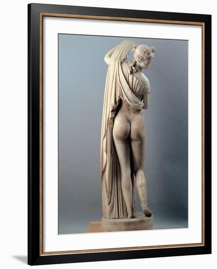 Venus Callipygian, Kallipygos, 1st Century, Marble, Full Relief-null-Framed Photographic Print