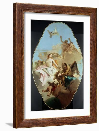 Venus, Ceiling Painting-Giovanni Battista Tiepolo-Framed Giclee Print