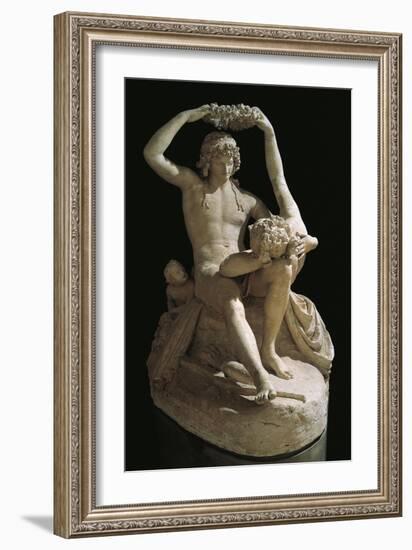 Venus Crowning Adonis-Antonio Canova-Framed Giclee Print