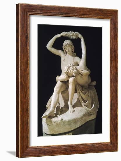 Venus Crowning Love-Antonio Canova-Framed Giclee Print