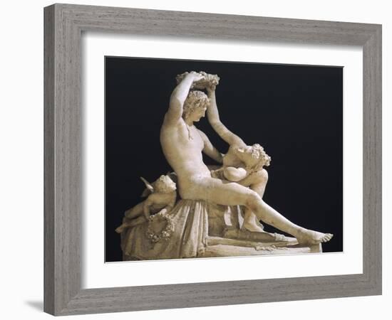 Venus Crowning Love-Antonio Canova-Framed Giclee Print
