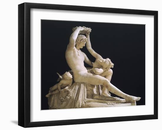 Venus Crowning Love-Antonio Canova-Framed Giclee Print