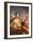 Venus, Cupid and a Faun-Giovanni Antonio Pellegrini-Framed Giclee Print