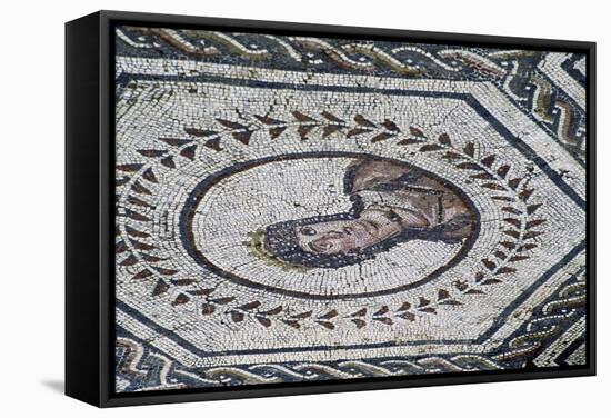 Venus, Detail from a Mosaic Dedicated to the Planetary Deities-null-Framed Premier Image Canvas