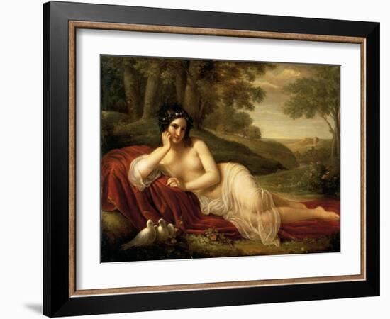 Venus Laying Down-Natale Schiavoni-Framed Giclee Print