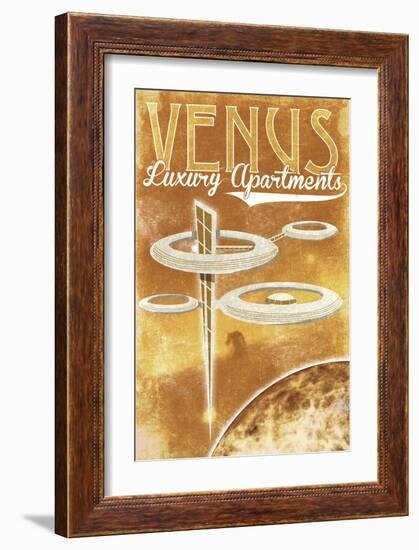 Venus Luxury Apartments-Lynx Art Collection-Framed Art Print