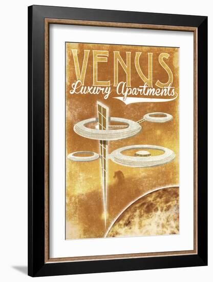 Venus Luxury Apartments-Lynx Art Collection-Framed Art Print