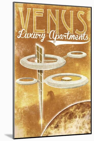 Venus Luxury Apartments-Lynx Art Collection-Mounted Art Print