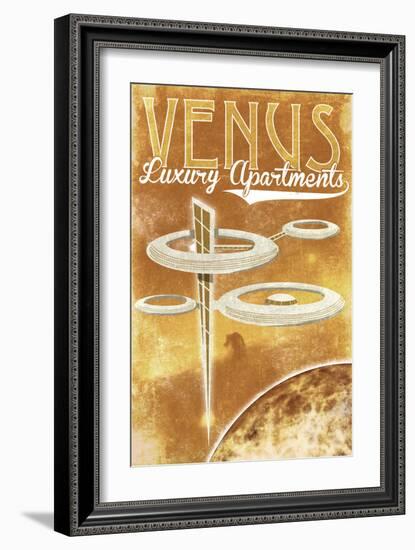 Venus Luxury Apartments-Lynx Art Collection-Framed Art Print