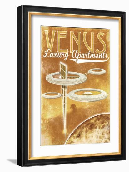 Venus Luxury Apartments-Lynx Art Collection-Framed Art Print