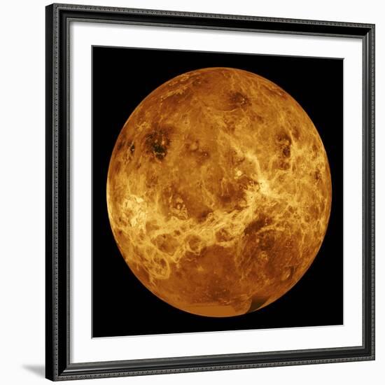 Venus, Magellan Image-null-Framed Photographic Print