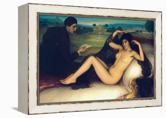 Venus of Poetry, 1913-Julio Romero de Torres-Framed Premier Image Canvas