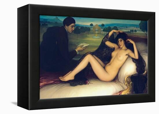 Venus of Poetry, 1913-Julio Romero de Torres-Framed Premier Image Canvas