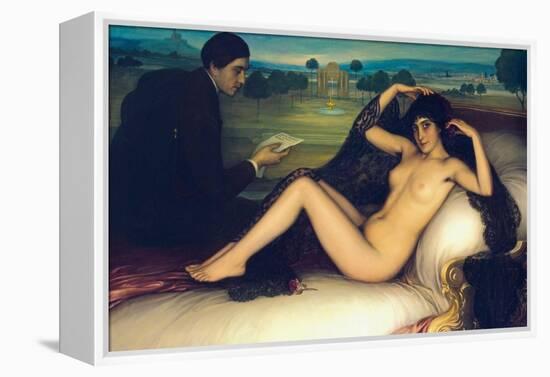 Venus of Poetry, 1913-Julio Romero de Torres-Framed Premier Image Canvas