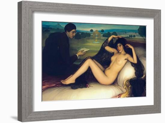 Venus of Poetry, 1913-Julio Romero de Torres-Framed Giclee Print