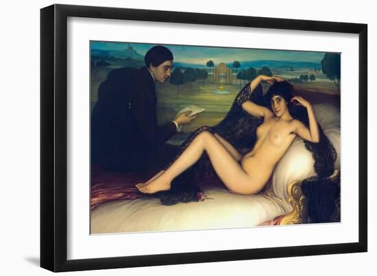 Venus of Poetry, 1913-Julio Romero de Torres-Framed Giclee Print