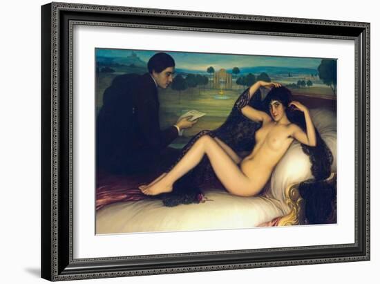 Venus of Poetry, 1913-Julio Romero de Torres-Framed Giclee Print