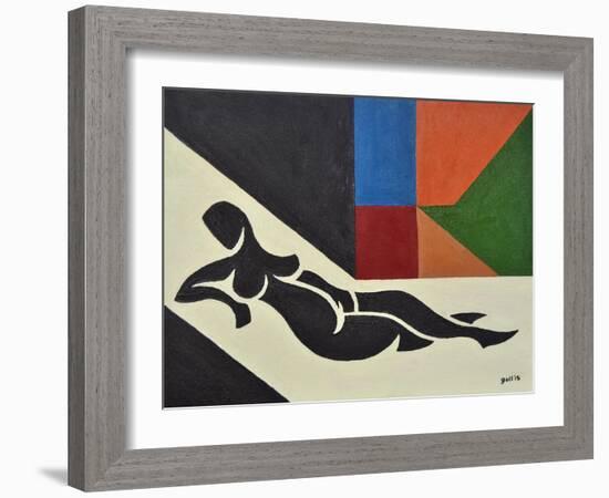 Venus of Titian-Guilherme Pontes-Framed Giclee Print