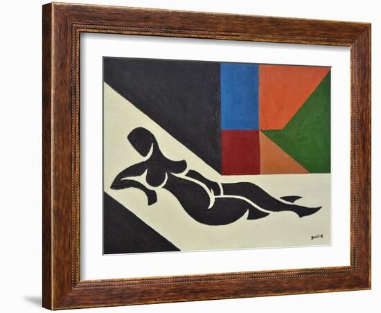 Venus of Titian-Guilherme Pontes-Framed Giclee Print