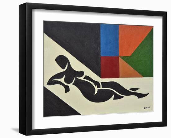 Venus of Titian-Guilherme Pontes-Framed Giclee Print