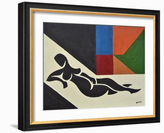 Venus of Titian-Guilherme Pontes-Framed Giclee Print