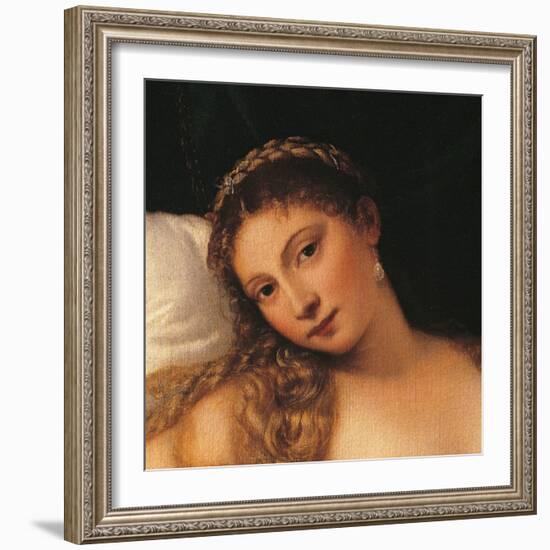 Venus of Urbino-Titian (Tiziano Vecelli)-Framed Giclee Print