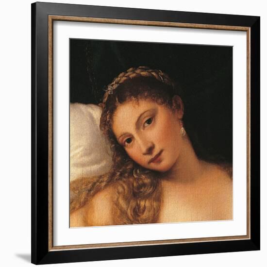 Venus of Urbino-Titian (Tiziano Vecelli)-Framed Giclee Print