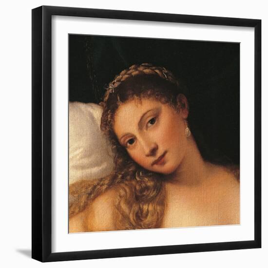 Venus of Urbino-Titian (Tiziano Vecelli)-Framed Giclee Print