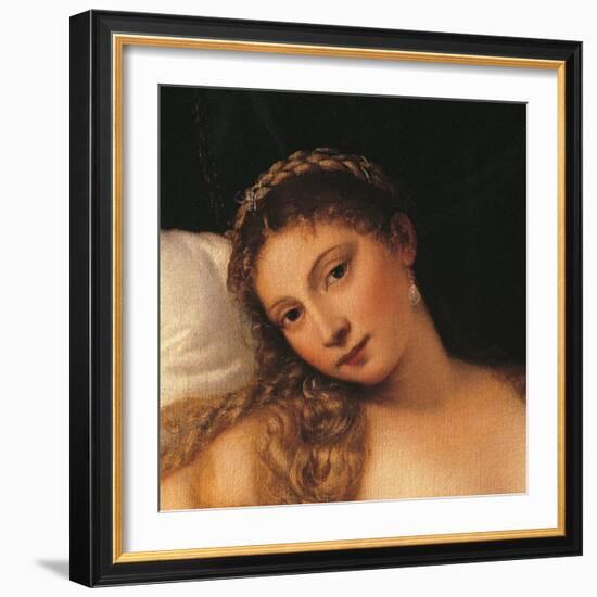 Venus of Urbino-Titian (Tiziano Vecelli)-Framed Giclee Print