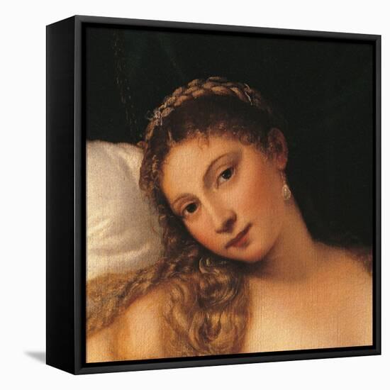 Venus of Urbino-Titian (Tiziano Vecelli)-Framed Premier Image Canvas