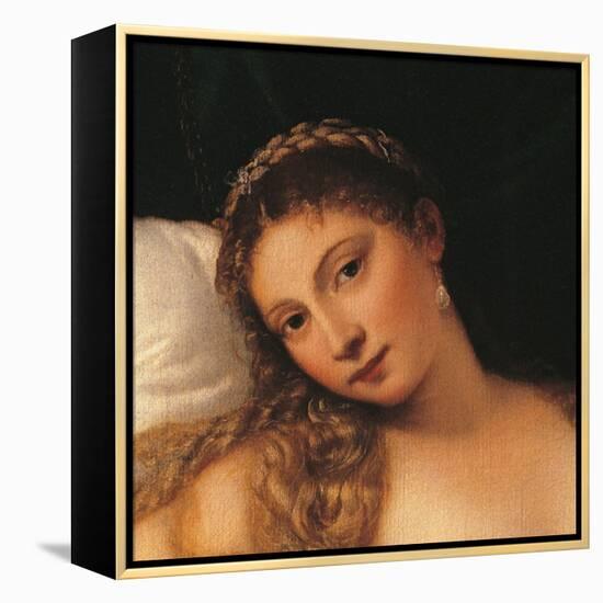 Venus of Urbino-Titian (Tiziano Vecelli)-Framed Premier Image Canvas