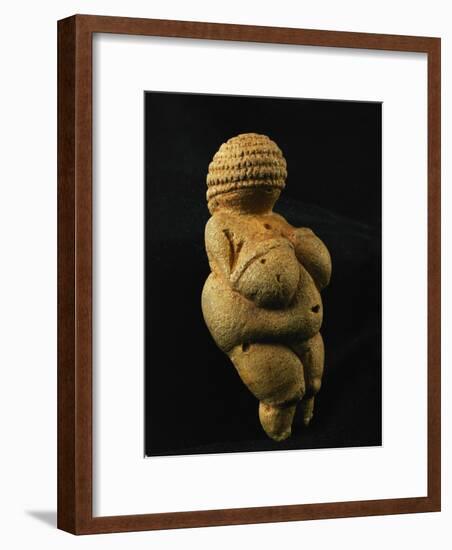 Venus of Willendorf (Side View)-null-Framed Giclee Print