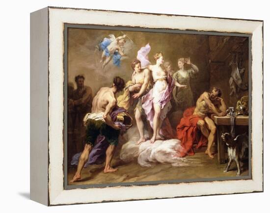 Venus Ordering Arms from Vulcan for Aeneas-Jean Restout-Framed Premier Image Canvas