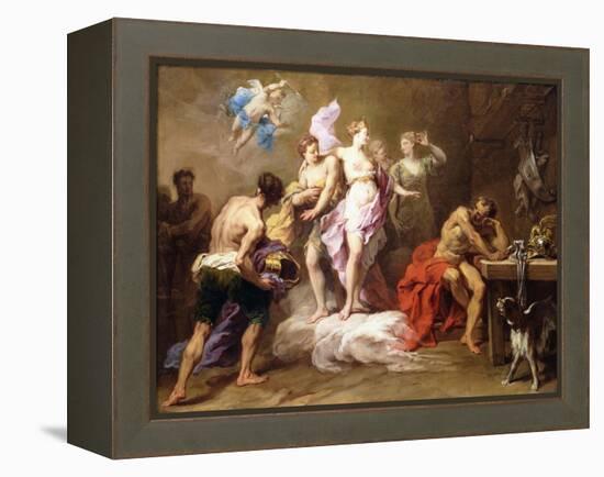 Venus Ordering Arms from Vulcan for Aeneas-Jean Restout-Framed Premier Image Canvas