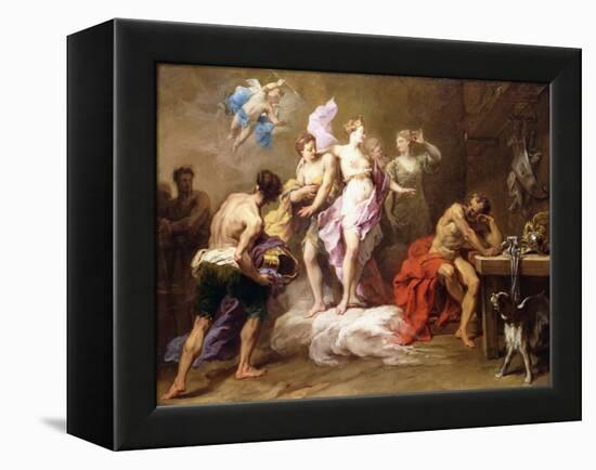 Venus Ordering Arms from Vulcan for Aeneas-Jean Restout-Framed Premier Image Canvas