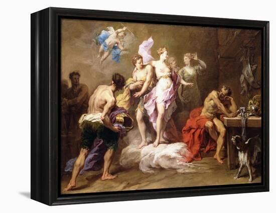 Venus Ordering Arms from Vulcan for Aeneas-Jean Restout-Framed Premier Image Canvas