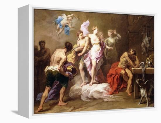 Venus Ordering Arms from Vulcan for Aeneas-Jean Restout-Framed Premier Image Canvas