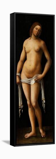 Venus - Peinture De Lorenzo Costa (1460-1535) - 1515-1517 - Oil on Wood - 174X76 - Szepmuveszeti Mu-Lorenzo Costa-Framed Premier Image Canvas