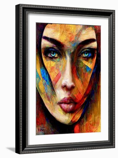 Venus Pissed Off, C.2022 (Digital Art)-Blake Munch-Framed Giclee Print