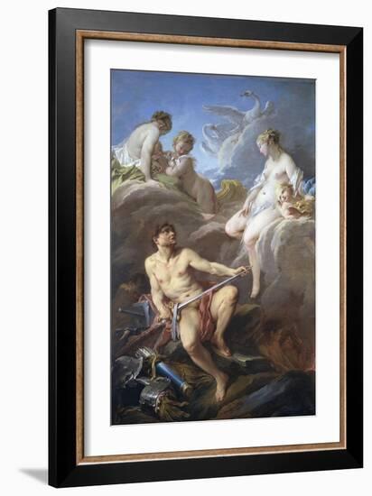 Venus Requesting Arms for Aeneas from Vulcan-Francois Boucher-Framed Giclee Print