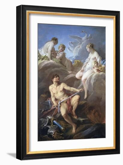 Venus Requesting Arms for Aeneas from Vulcan-Francois Boucher-Framed Giclee Print