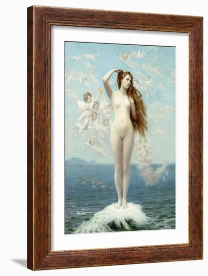 Venus Rising (The Star), C.1890-Jean Leon Gerome-Framed Giclee Print