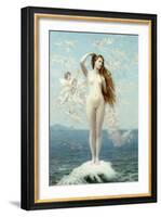 Venus Rising (The Star), C.1890-Jean Leon Gerome-Framed Giclee Print