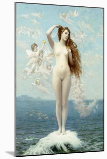 Venus Rising (The Star)-Jean Leon Gerome-Mounted Giclee Print
