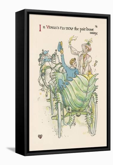 Venus's Fly-Trap-Walter Crane-Framed Stretched Canvas