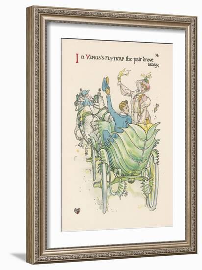 Venus's Fly-Trap-Walter Crane-Framed Art Print