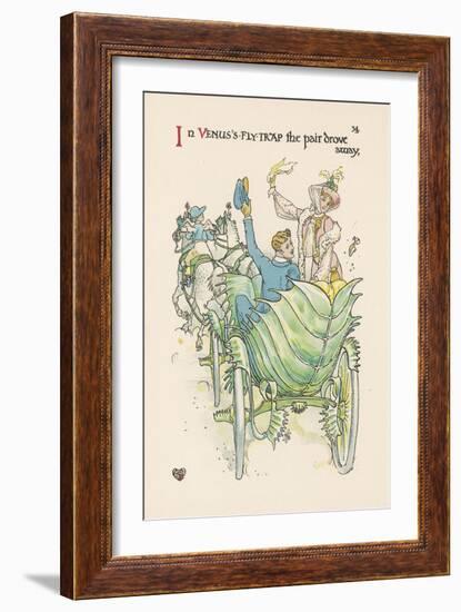 Venus's Fly-Trap-Walter Crane-Framed Art Print